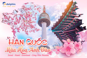 [Hồ Chí Minh] Du lịch Hàn Quốc KS 5* - Hoa Anh Đào 5N4D bay Vietnam Airlines: Seoul - Đảo Nami - Everland - Công Viên Yeouido