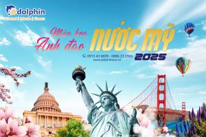 Du Lịch Mỹ Liên Tuyến Đông Tây 10 Ngày 9 Đêm Hoa Anh Đào Bay Cathay Pacific