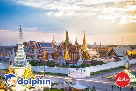 Du lịch Thái Lan Bangkok - Pattaya - Safari World - Baiyoke Sky Buffet 86 tầng 5N4Đ bay Air Asia khởi hành từ Hà Nội