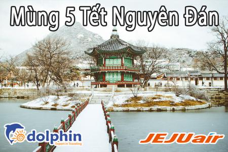 M5 Tết Nguyên Đán 2019- Du Lịch Mùa Đông Hàn Quốc 5N4Đ: Seoul- Nami - Everland - Khu trượt tuyết Elysian bay JejuAir KH từ HCM