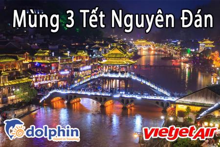 M3 Tết Nguyên Đán 2019: Charter Trương Gia Giới - Phượng Hoàng Cổ Trấn 4N3Đ khởi hành HCM
