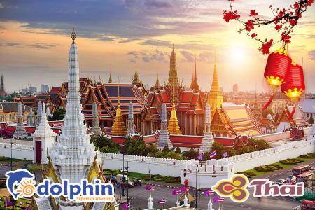 [Hồ Chí Minh] Du lịch Thái Lan 5N4Đ lễ 30/4: Bangkok - Pattaya - Safari World - Buffet 86 tầng bay Thai Airways