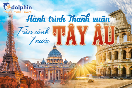 [Hà Nội] Du lịch Châu Âu 7 nước: Pháp - Bỉ - Hà Lan - Đức - Thụy Sĩ - Ý - Vatican 15N14D bay HK Turkish Airlines