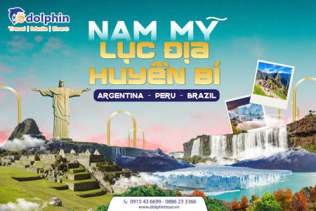 Du Lịch Nam Mỹ 3 Nước Argentina - Peru - Brazil 18 Ngày 17 Đêm