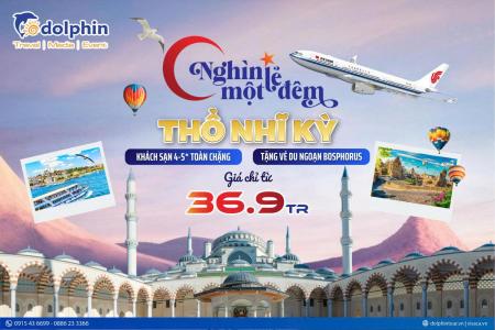 Du Lịch Thổ Nhĩ Kỳ 10N9Đ Bay Air China Giá Tốt Nhất