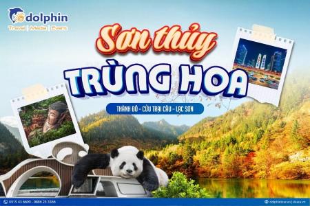[Hồ Chí Minh] Du lịch Thành Đô - Cửu Trại Câu - Lạc Sơn 6N5Đ bay Sun Phuquoc Airways